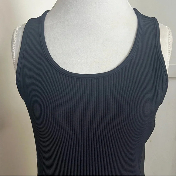Athleta Women's Sleeveless Ribbed Midi Dress Black Size M - Picture 12 of 12